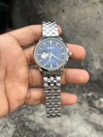 seiko blue dial silver chain automatic model 2 - Image 2