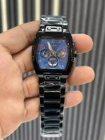 Guess blue dial black chain quartz - Image 2