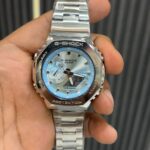 G-SHOCK tiffany blue silver chain ( with og box )