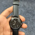 Fossil chrono black strap changed_