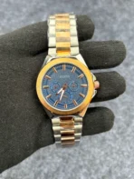 Guess blue dial dual chain refurbished_