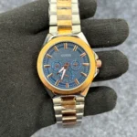Guess blue dial dual chain refurbished_