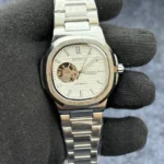 Seiko white dial chain refurbished_